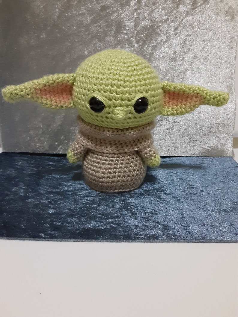 Crochet Baby Yoda: Star Wars Inspired Plush Toy Yoda 2