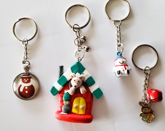 Jingle Bell Key Chains Sets, #stocking stuffer, #key chain, #Christmas, #Jingle Bells