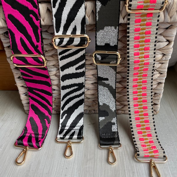 Patterned Bag Straps