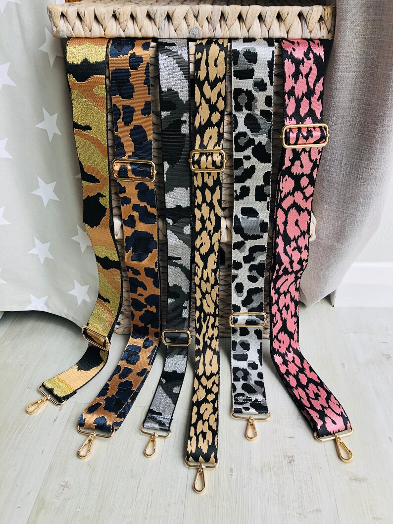 Patterned Bag Straps
