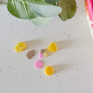 Pan Dulce Clay Cutter – Mexican Bakery Polymer Clay Cutter – Cute Concha Clay Tools for DIY Crafts