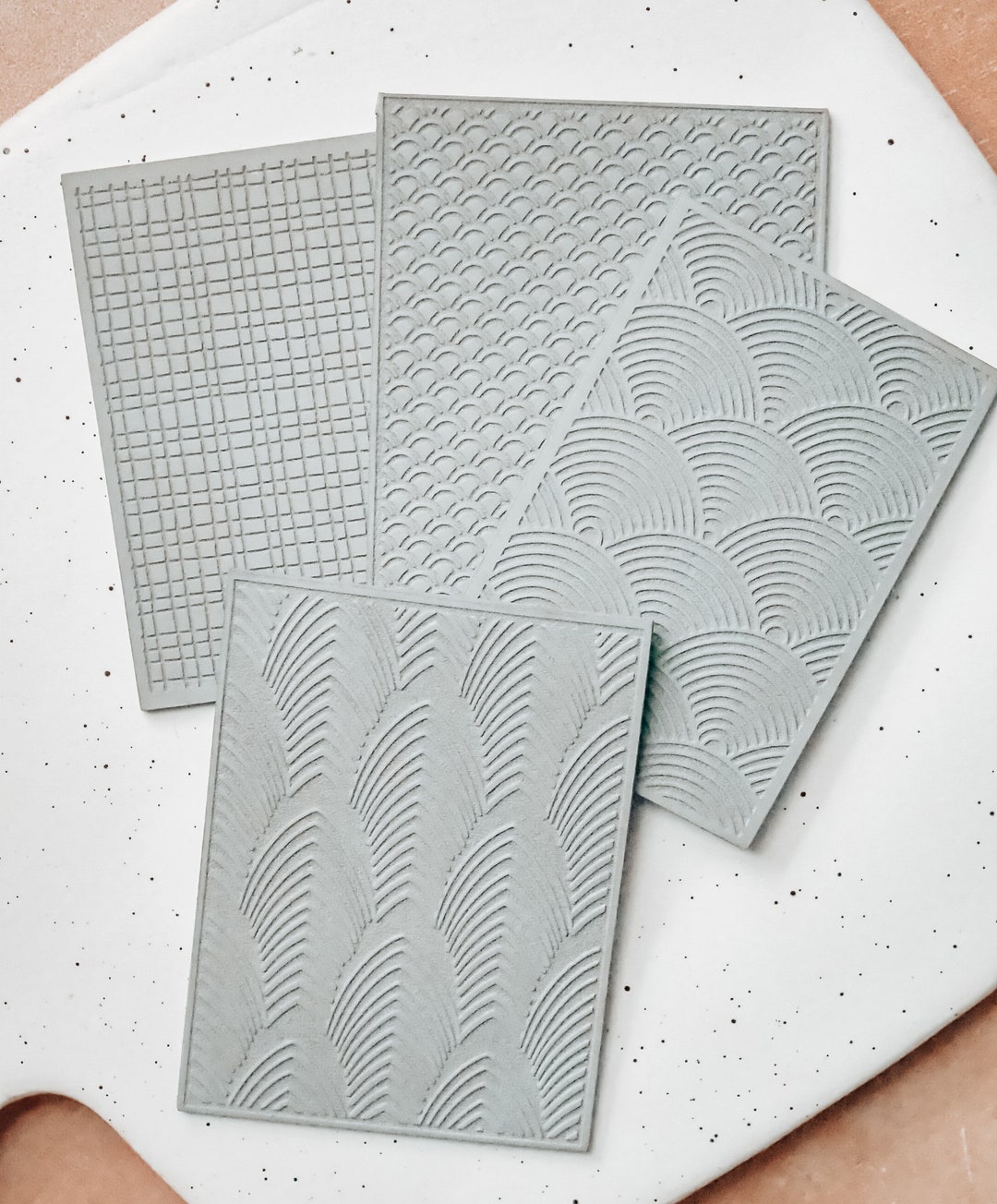 Texture Mats for Clay, Polymer Clay Stamps, Clay Textures Sheet Etsy