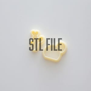 Polymer clay cutter STL,  STL File for 3D Printing, clay cutter STL File, Polymer Clay Tool, digital download, digital