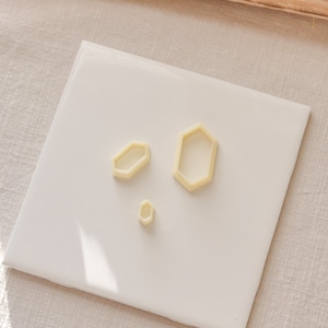 Clay Cutter for Polymer Clay – Earring Making Tools – 3D Printed Jewelry Craft Supplies