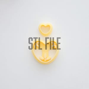 Polymer clay cutter STL,  STL File for 3D Printing, clay cutter STL File, Polymer Clay Tool, digital download, digital