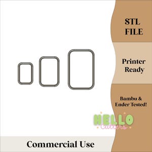 Polymer clay cutter STL,  STL File for 3D Printing, clay cutter STL File, Polymer Clay Tool, digital download, digital, basic set stl
