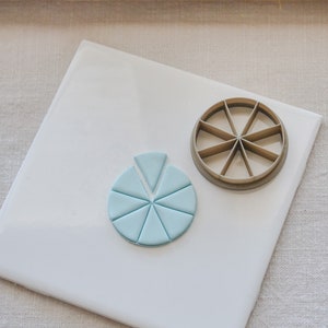 Clay Cutter for Polymer Clay – Earring Making Tools – 3D Printed Jewelry Craft Supplies