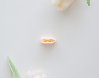 Crayon Stud Polymer Clay Cutter: School Earrings & Charms
