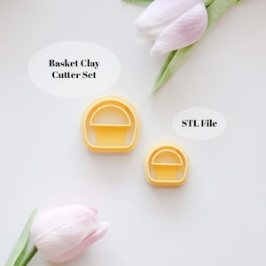 Polymer clay cutter STL,  STL File for 3D Printing, clay cutter STL File, Polymer Clay Tool, digital download, digital, easter