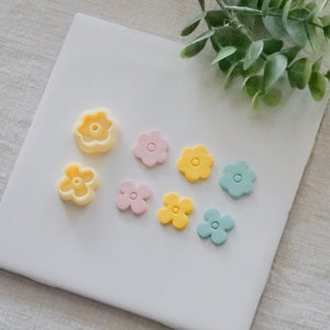 Flower Polymer Clay Cutters – Floral Clay Tools for Earrings, Jewelry & DIY Crafts