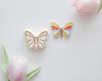 Butterfly Polymer Clay Cutter: Stained Glass Style, Earring Jewelry Making