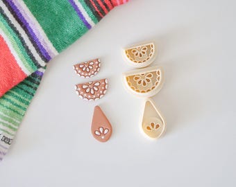 Talavera Polymer Clay Cutter Set: 3 Unique Shapes