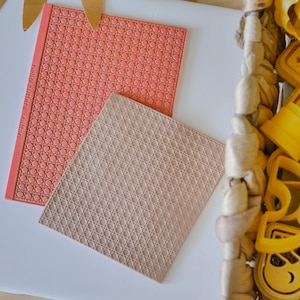 Rattan, Rubber Mat for Polymer Clay, Jewelry Making, Polymer Clay, Clay Tools