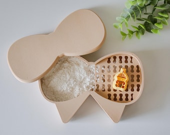 3D Printed Cornstarch Duster Tray: Clay Tool Organizer