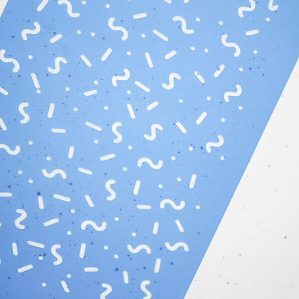 Screen Print Confetti Etsy