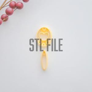 Polymer clay cutter STL,  STL File for 3D Printing, clay cutter STL File, Polymer Clay Tool, digital download, digital