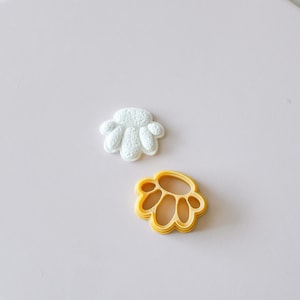 Flower Stone Polymer Clay Cutter: Western Earring DIY Tool