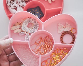 3D Printed Clay Tray: Jewelry & Charm Organizer