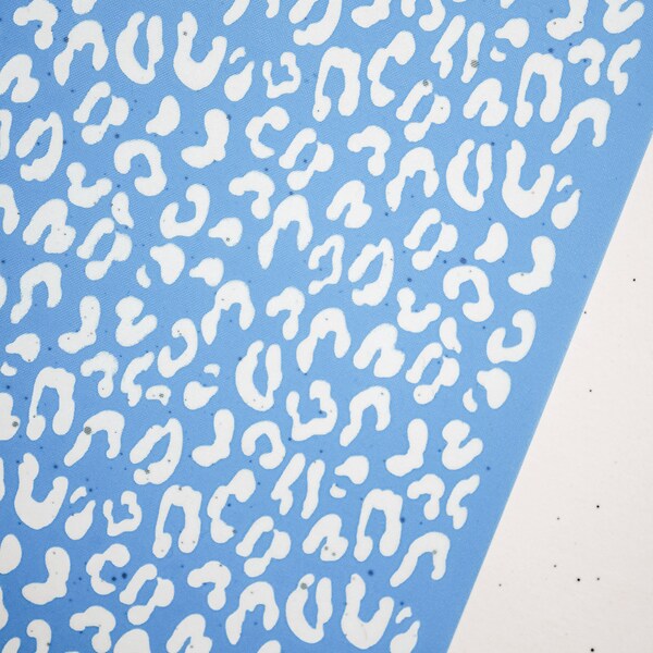 Leopard Print Silkscreen Stencil