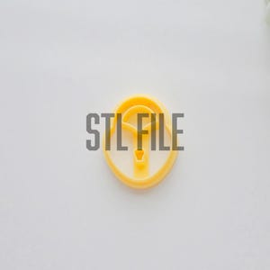 Polymer clay cutter STL,  STL File for 3D Printing, clay cutter STL File, Polymer Clay Tool, digital download, digital