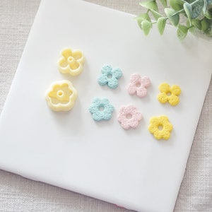 Flower Polymer Clay Cutters – Floral Clay Tools for Earrings, Jewelry & DIY Crafts
