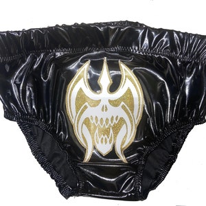 Black Pro Wrestling Trunks - Etsy