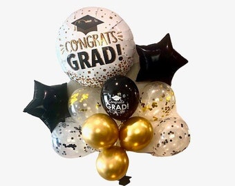 Graduación 2026 ¡Felicidades, graduado! Ramo de 11 piezas