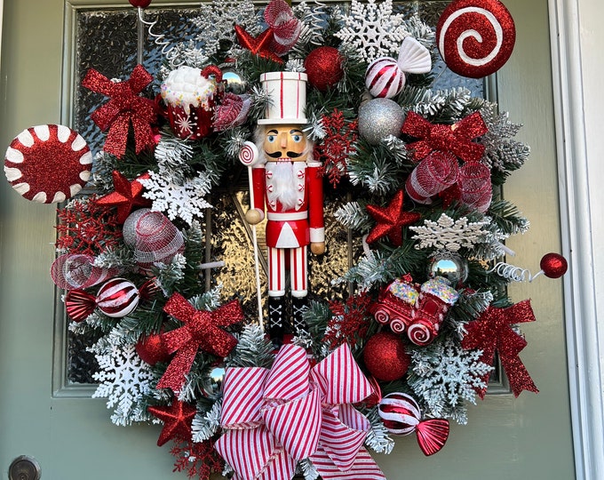 EXTRA LARGE WREATH 70CM Wreath Handcrafted Wreath Luxury Wreath ...