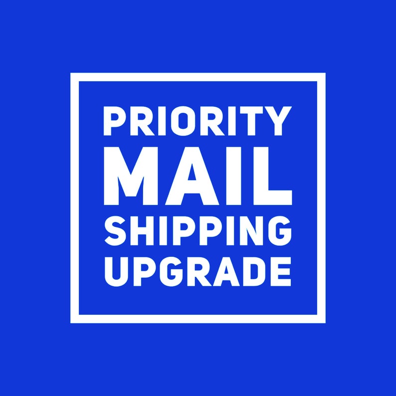 Upgrade to USPS Priority Mail Shipping Etsy