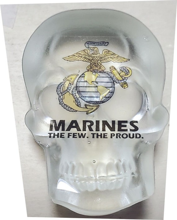 Resin Skull with Logo inside