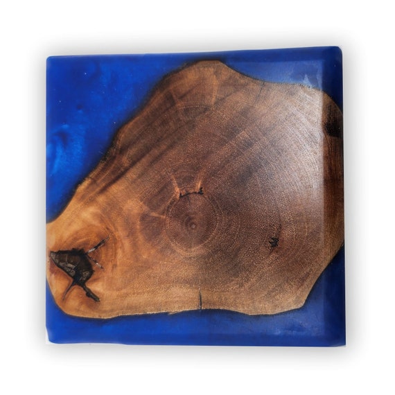 Epoxy Resin Coasters, Wood Coasters, Handmade Coaster, Handcrafted Wooden Coasters, Home Decor Coaster, Artisanal Gift