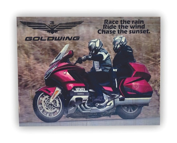 Goldwing plaque 7"x9"