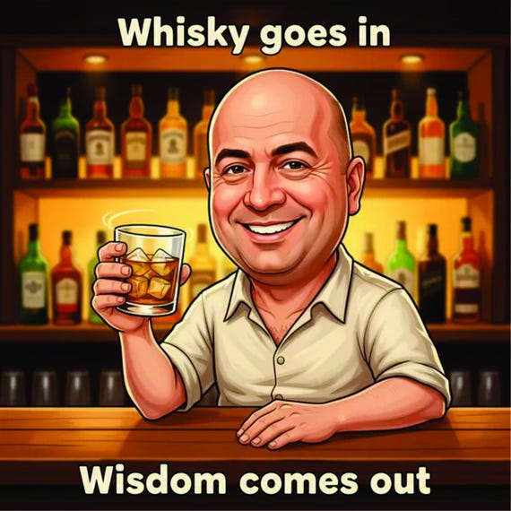 Custom Caricature Coaster Set, Personalized Portrait Gift Box