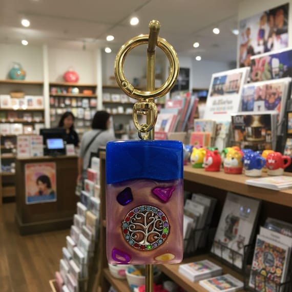 Artistic handmade keychain