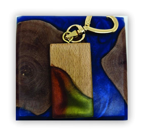 Artistic handmade keychain