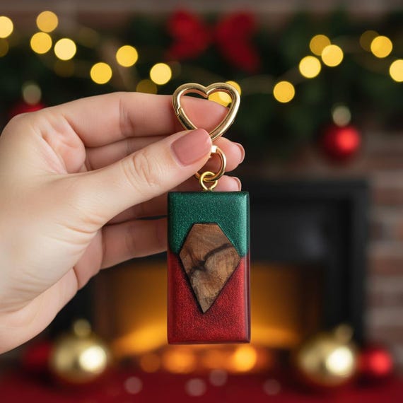 Artistic handmade keychain