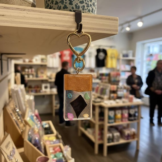 Artistic handmade keychain