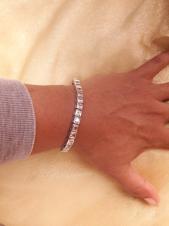 Sterling Silver Tennis Bracelet