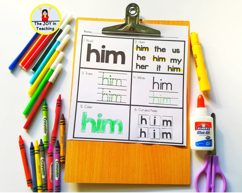 personal-pronouns-sight-words-worksheet-sight-words-fluency-etsy