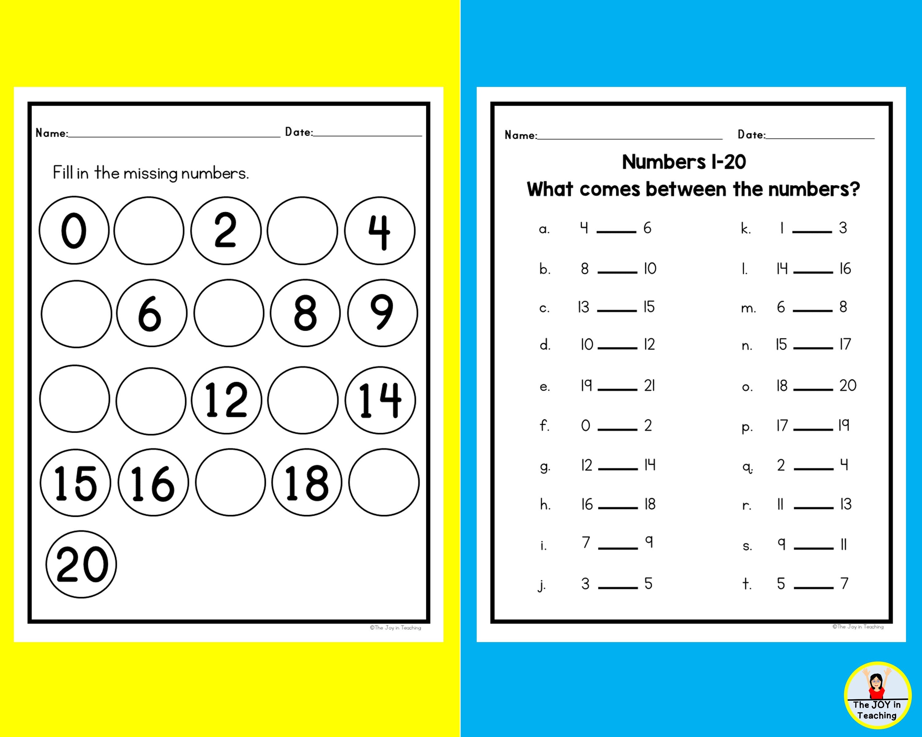 numbers-0-20-recognition-counting-and-ordering-worksheet-etsy-uk