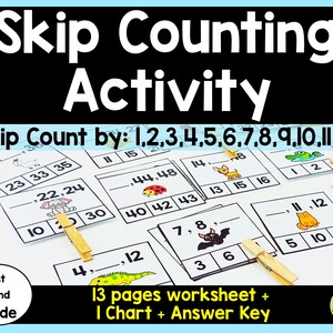 Skip Counting Activity
