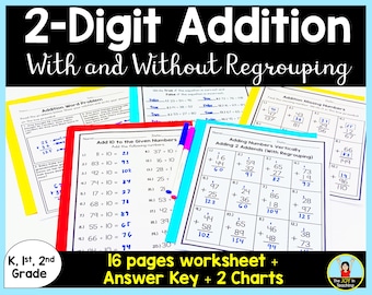 2-Digit Addition Worksheet