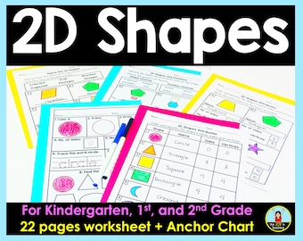 2D Shapes Worksheet