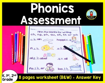 Phonics Assessment Worksheet