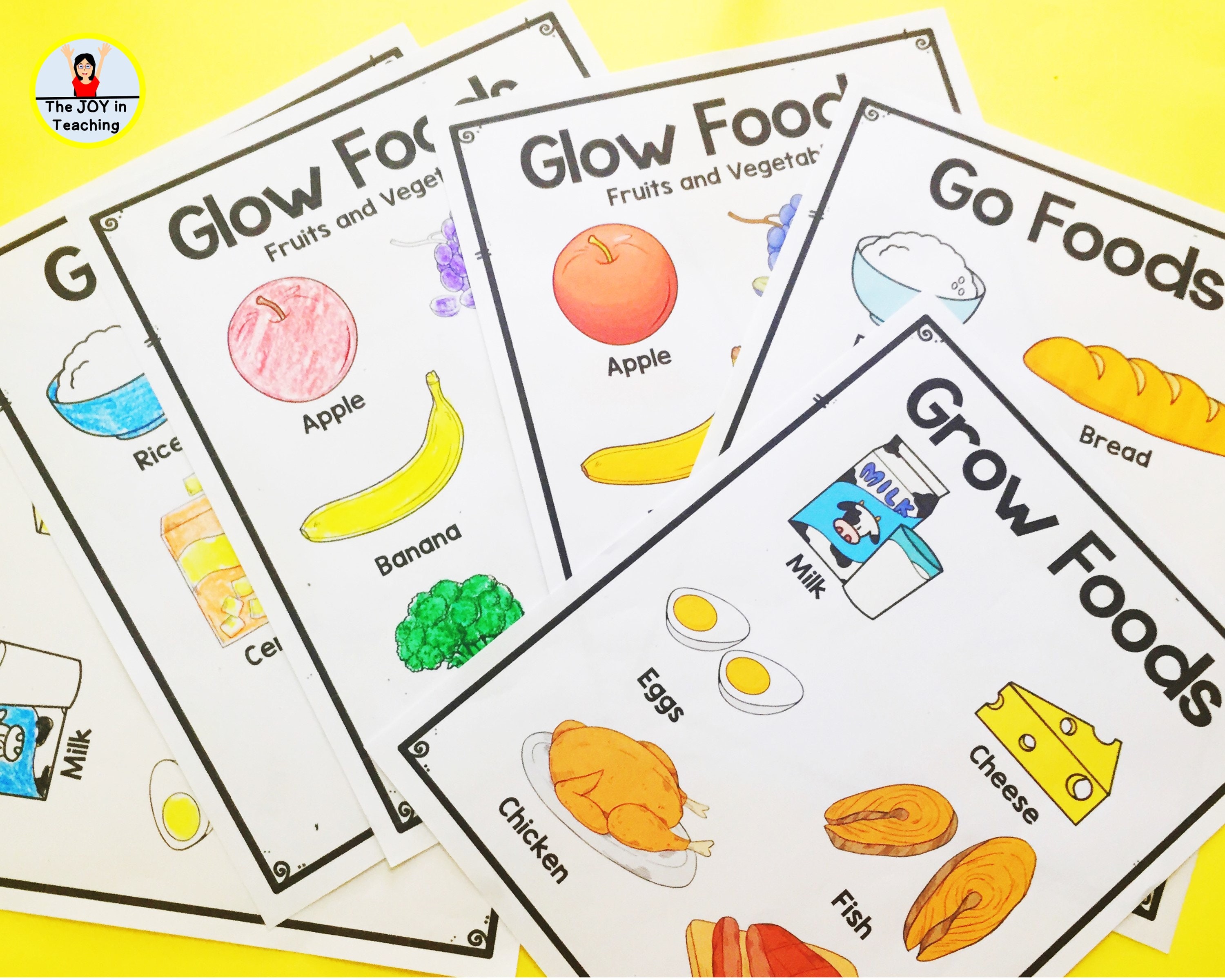 go-grow-and-glow-foods-activity-etsy-uk