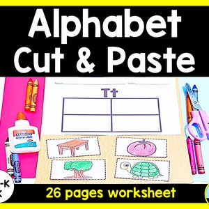 Beginning Sounds Cut and Paste