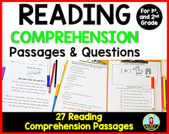 First Grade Reading Comprehension Passages