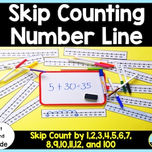 Skip Counting Number Line