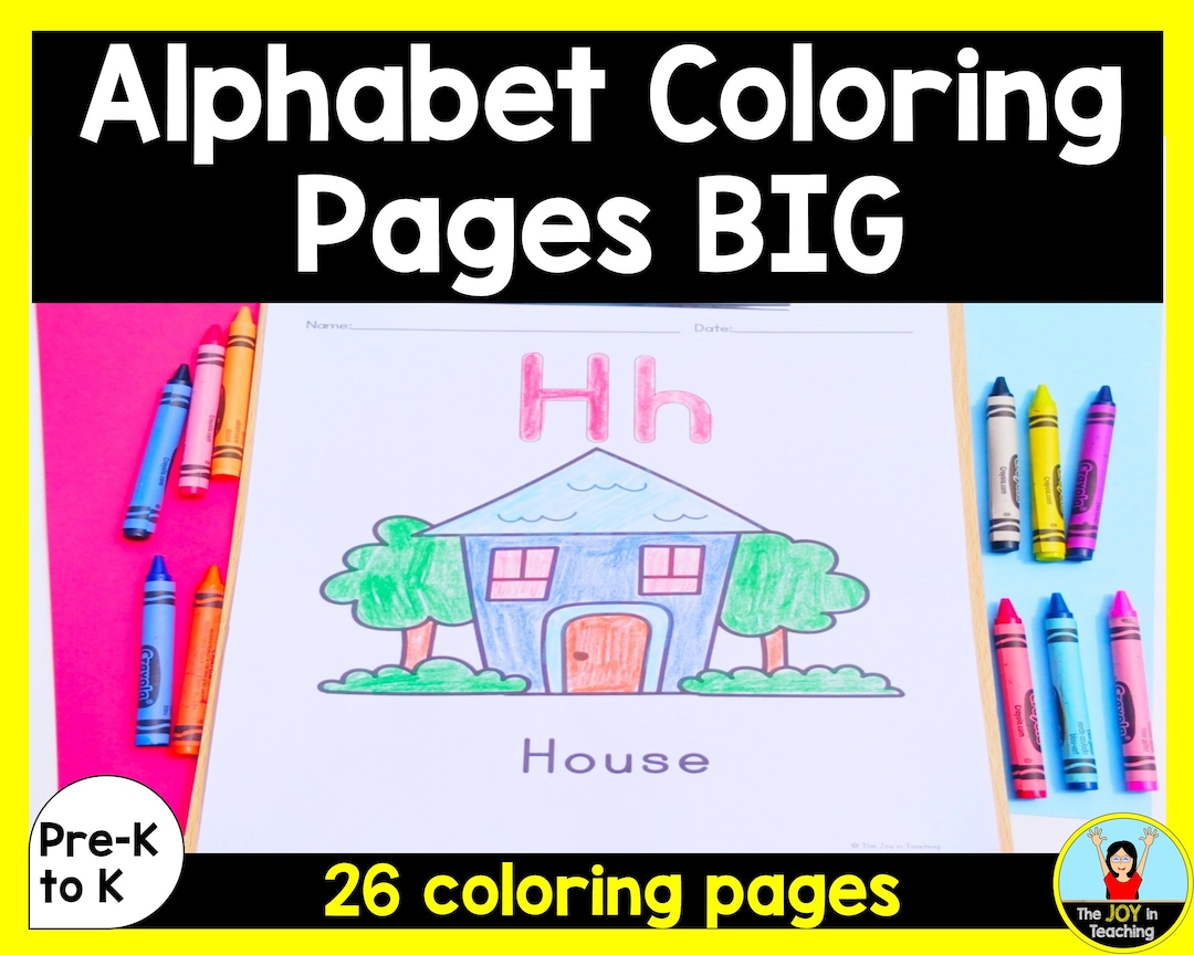 Beginning Sounds Coloring Pages - Etsy
