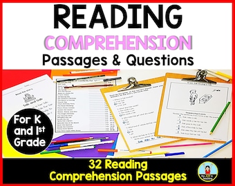 Kindergarten Reading Comprehension Passages